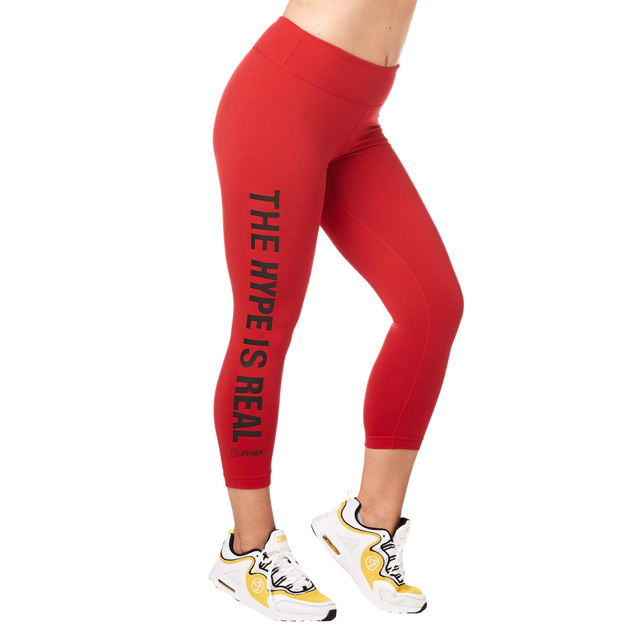 Zumba Dance Fitness Compression Pants Workout Print Capri